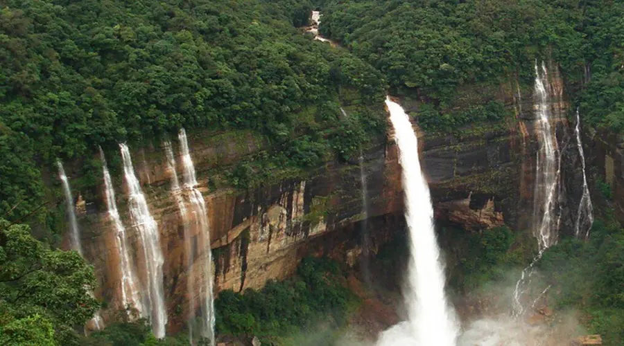 Akashiganga Waterfalls 